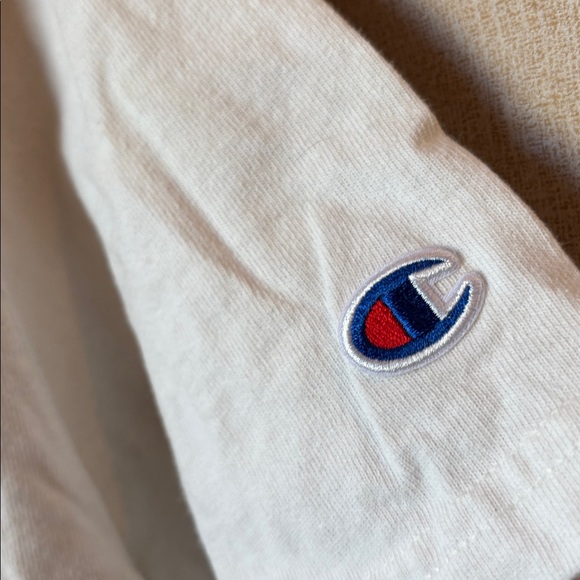 Champion White Men's T-Shirt medium - Picture 3 of 6